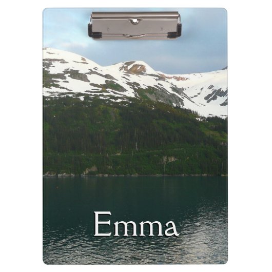 ダスクのアラスカ海岸 クリップボード (正面)