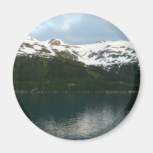 ダスクのアラスカ海岸 マグネット (正面)