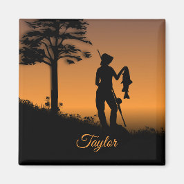 ダスクのフィッシャーウーマン マグネット