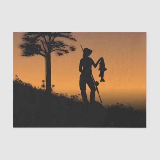 ダスクのフィッシャーウーマン 薄葉紙 (正面)