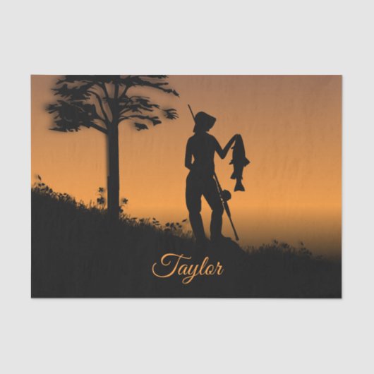 ダスクのフィッシャーウーマン 薄葉紙 (正面)