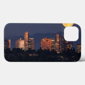 ダスクのワシントン湖からベルビューのスカイライン Case-Mate iPhoneケース (裏面 (横))