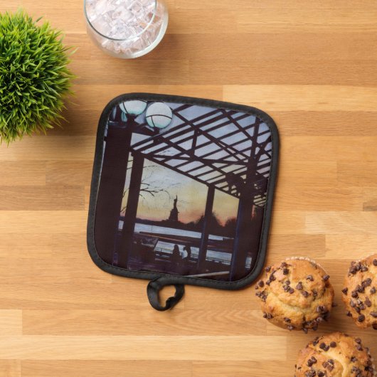 ダスクの地エリス島 鍋敷き (トップダウン)