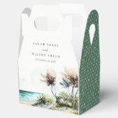 ダスクエレガントキーコースタルパームビーチシースケープ結婚ズ フェイバーボックス (オープン)