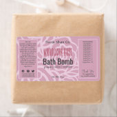 ダスクエレガントバラピンクフローラスパ製品ラベル ラベル (インサイチュ)