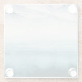 ダスクオンザベイ – 水彩 ガラスコースター (裏面)