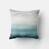 ダスクオンザベイ – 水彩 クッション (裏面)