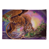 ダスクハンター飛んでいるネコ 枕カバー (裏面)