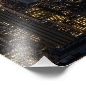 ダスク秋オンマンハッタン – 写真プリント フォトプリント            (角)