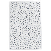 ダスク紙吹雪ウォーターカラードット抱き枕 ミディアムペーパーバッグ (正面)