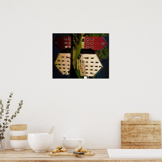 ダスク・オン・ザ・カナル ポスター (キッチン)