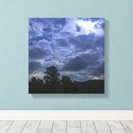 ダスク キャンバスプリント (インサイチュ (ウッドフロア))