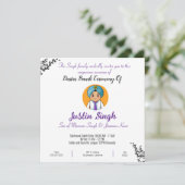 ダスターバンディ式招待状カード (スタンド正面)