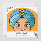 ダスターバンディ式招待状カード (裏面)