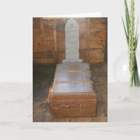 「ダスティの墓」ハローエンカード カード (正面)