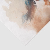 ダスティウェスタンの水の色"バッキングブロンコ" 薄葉紙 (詳細)