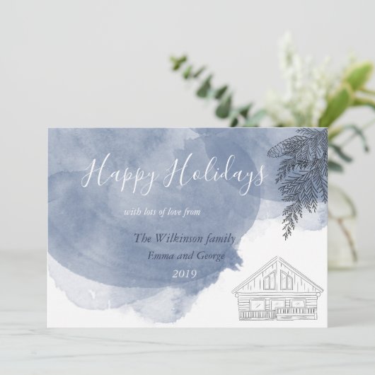 ダスティエレガンスフォトホリデーカード シーズンカード (スタンド正面)