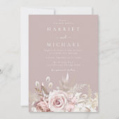 ダスティエレガントバラ&赤面フローラ結婚ズ 招待状 (正面)