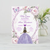 ダスティエレガントパープルプリンセスバタフライミスカンス 招待状 (スタンド正面)