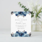 ダスティエレガントブルーとネイビーの割引フローラ (スタンド正面)