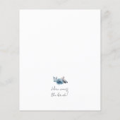 ダスティエレガントブルーとネイビーの割引フローラ (裏面)