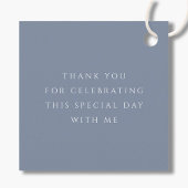 ダスティエレガントブルークロスボーイファースト聖餐式 フェイバータグ