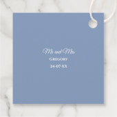 ダスティエレガントブルーホワイトレースクラシック フェイバータグ (裏面)