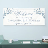 ダスティエレガントブルー離れズ歓迎結婚ズ 横断幕 (トレードショー)