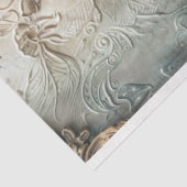 ダスティカラー、みすぼらしいシックなバロックフローラ 薄葉紙 (詳細)