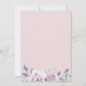 ダスティガーデンフローラ婚約パーティ 案内状 (裏面)