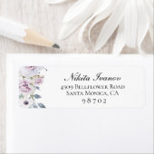 ダスティガーデンフローラ差出人住所 ラベル (インサイチュ)