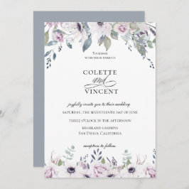 ダスティガーデンフローラ結婚式招待状 招待状