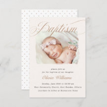 ダスティクリームホッエレガントクロプス《キリスト教》洗礼式や命名式バプテスマ