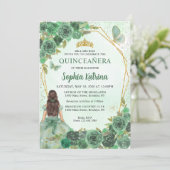 ダスティグガーリーリーン金ゴールドフローラプリンセスキンセアニラ 招待状 (スタンド正面)