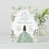 ダスティグリーン&シルバーミスカインズフローラキンセアニラ 招待状 (スタンド正面)