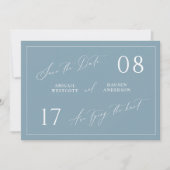 ダスティコテージ・セーブ・ザ・デート 結婚発表 セーブザデート (正面)