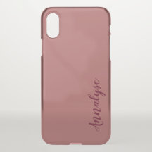 ダスティシダーウォームバラピンク無地のカラーカスタム