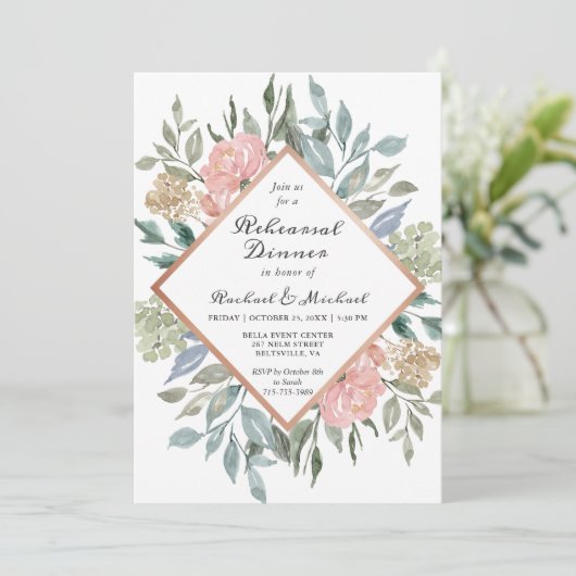 ダスティシモダンックフローラリハーサル素朴ディナー 招待状 (スタンド正面)