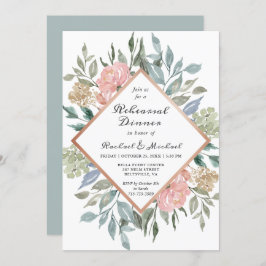 ダスティシモダンックフローラリハーサル素朴ディナー 招待状