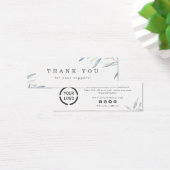 ダスティシンプルブルーグリーンのロゴ感謝していビジネスユー (デスク)