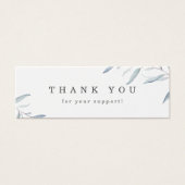 ダスティシンプルブルーグリーンのロゴ感謝していビジネスユー (正面)