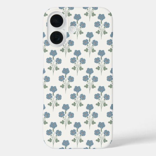 ダスティデニムとピーチのコーストボタニカル Case-Mate iPhoneケース (裏面)