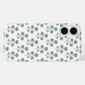 ダスティデニムとピーチのコーストボタニカル Case-Mate iPhoneケース (裏面 (横))