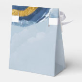 ダスティネイビーブルーと金ゴールドアゲート結婚ズ フェイバーボックス (裏面サイド)