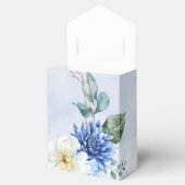 ダスティネイビーブルーウォーターフローラ結婚ズ フェイバーボックス (オープン)