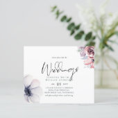 ダスティネイビーブルーコーラルフローラス結婚クリプト予算 (スタンド正面)