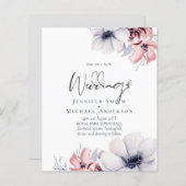 ダスティネイビーブルーコーラルフローラス結婚クリプト予算 (正面/裏面)