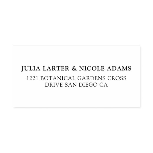 ダスティネイビーブルーピンクハイビスカス開花ウェディングシャワー セルフインキングスタンプ (デザイン)