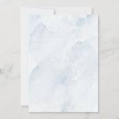 ダスティネイビー絵を描ピオニ婚約パーティ 招待状 (裏面)