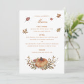 ダスティバラサリサートカボチャ紅葉メニュー メニュー (スタンド正面)